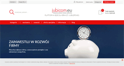 Desktop Screenshot of jubicom.eu